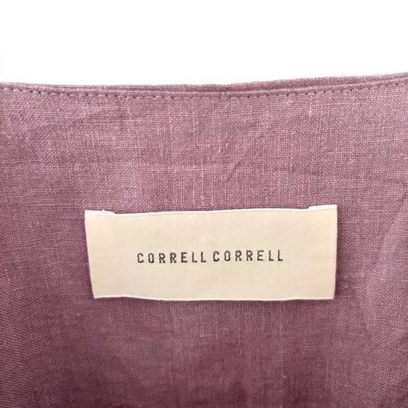 Correll Correll | Olka Linen Dress Copper Grape Size Small - Picture 9 of 11